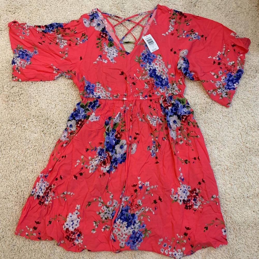 TORRID floral dress!